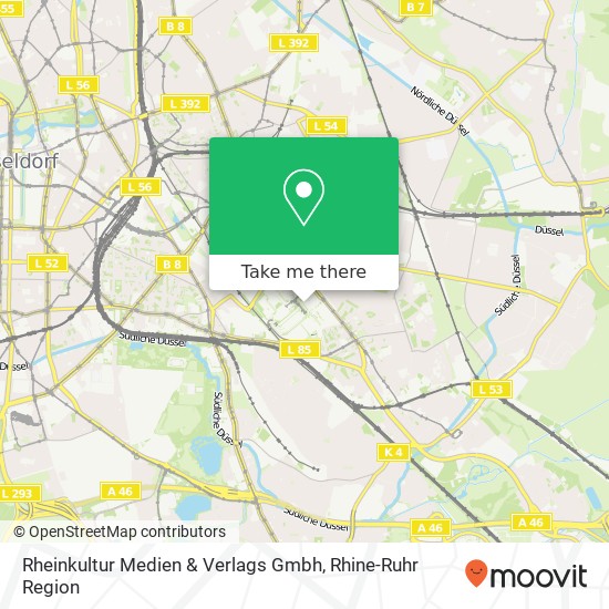 Карта Rheinkultur Medien & Verlags Gmbh