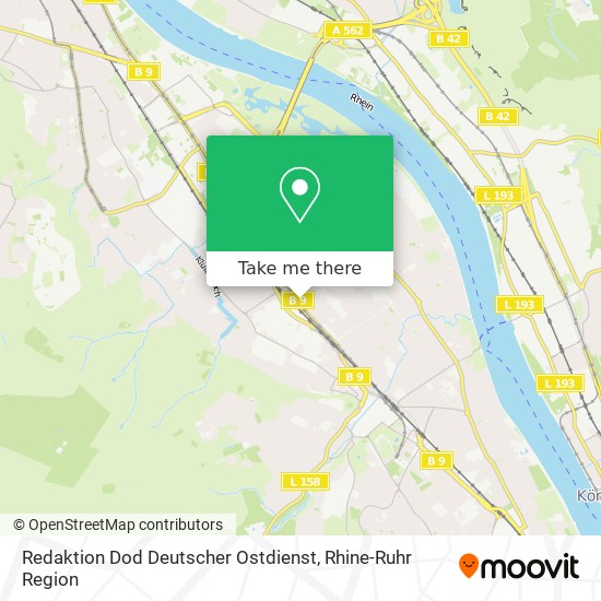 Redaktion Dod Deutscher Ostdienst map