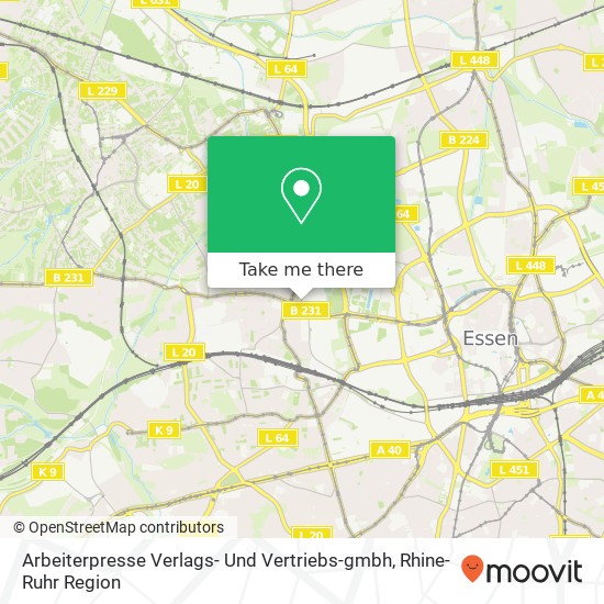 Arbeiterpresse Verlags- Und Vertriebs-gmbh map