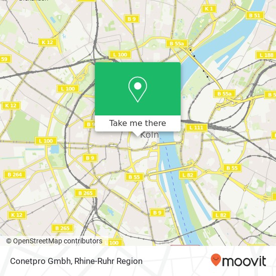 Conetpro Gmbh map