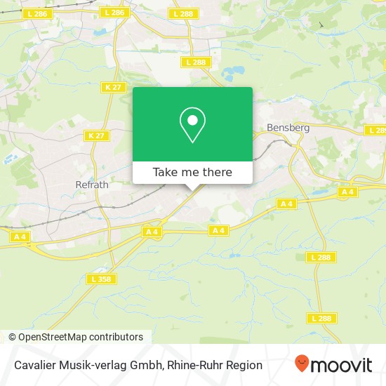 Cavalier Musik-verlag Gmbh map