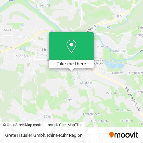 Grete Häusler Gmbh map
