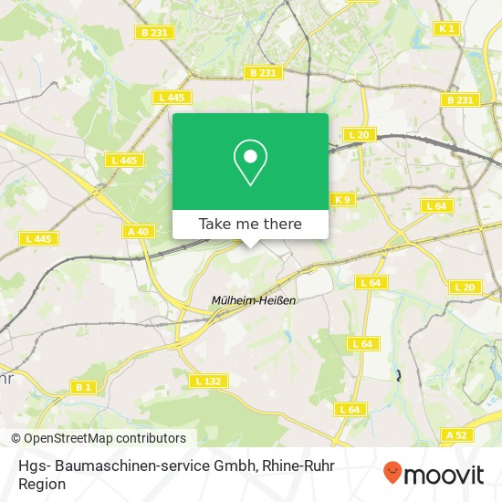 Hgs- Baumaschinen-service Gmbh map