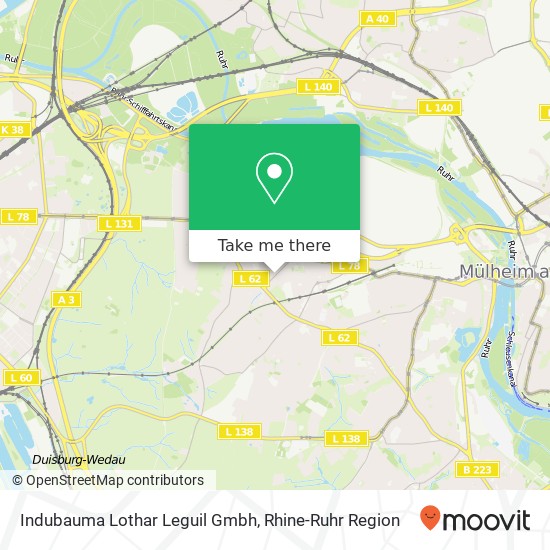 Indubauma Lothar Leguil Gmbh map