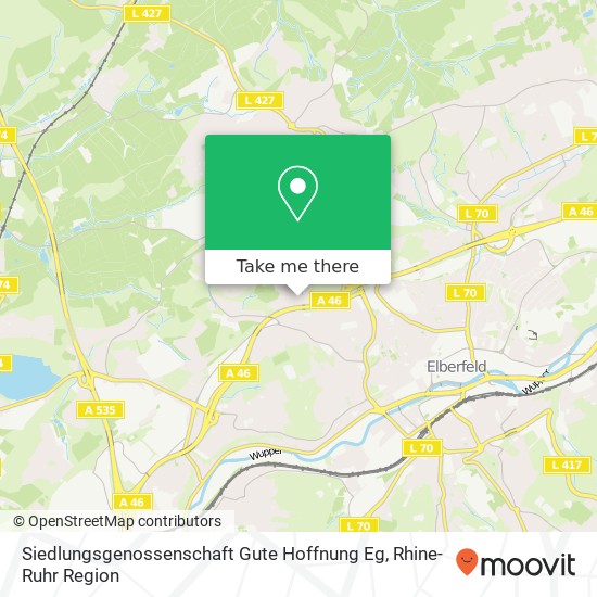 Siedlungsgenossenschaft Gute Hoffnung Eg map