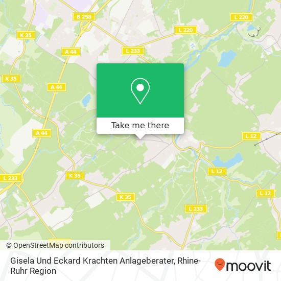 Gisela Und Eckard Krachten Anlageberater map
