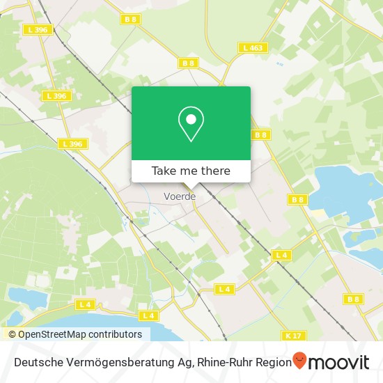 Deutsche Vermögensberatung Ag map