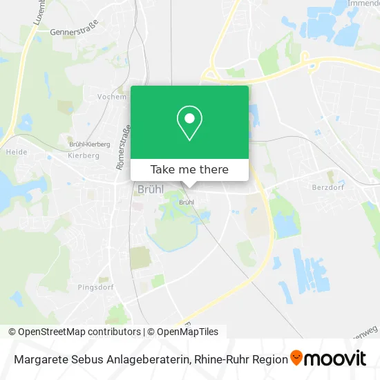 Карта Margarete Sebus Anlageberaterin