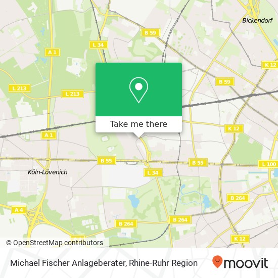 Michael Fischer Anlageberater map