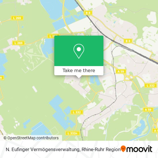 N. Eufinger Vermögensverwaltung map