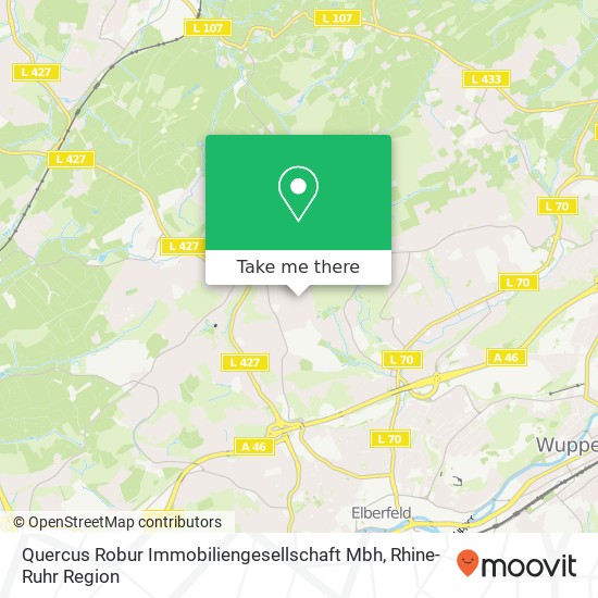 Quercus Robur Immobiliengesellschaft Mbh map