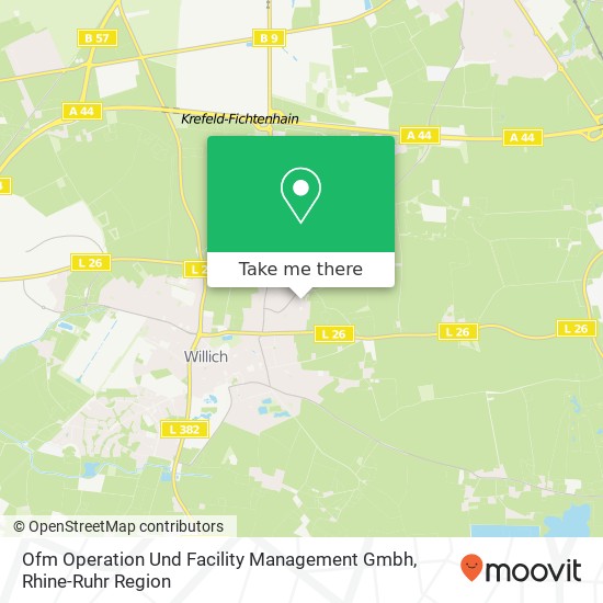 Ofm Operation Und Facility Management Gmbh map