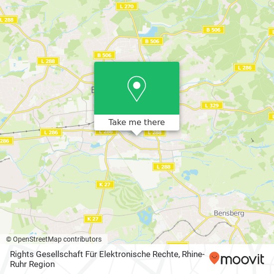 Rights Gesellschaft Für Elektronische Rechte map