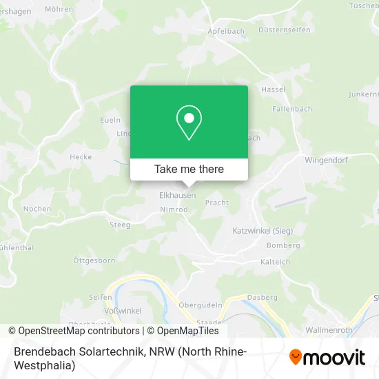 Brendebach Solartechnik map