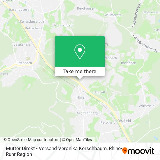 Mutter Direkt - Versand Veronika Kerschbaum map