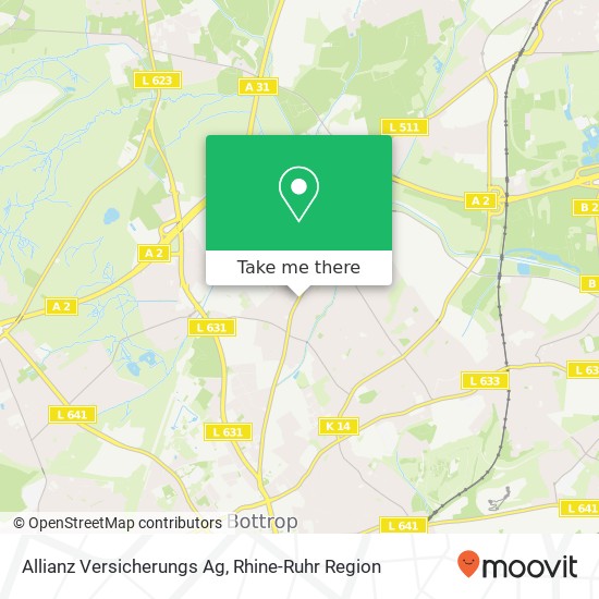 Allianz Versicherungs Ag map