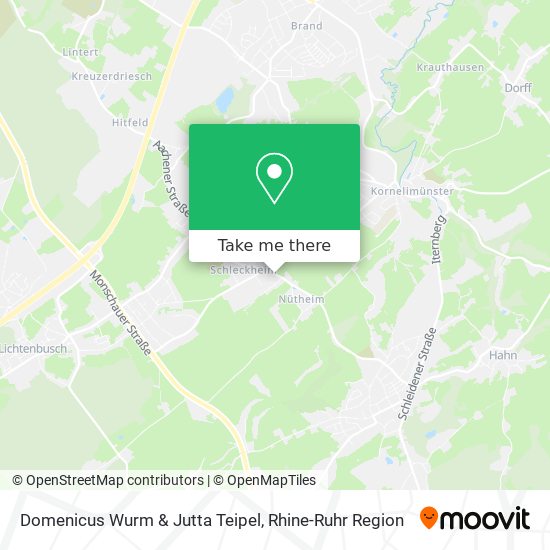 Domenicus Wurm & Jutta Teipel map