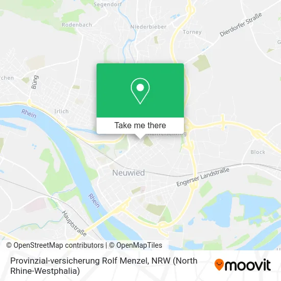 Карта Provinzial-versicherung Rolf Menzel