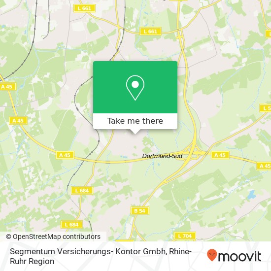 Segmentum Versicherungs- Kontor Gmbh map