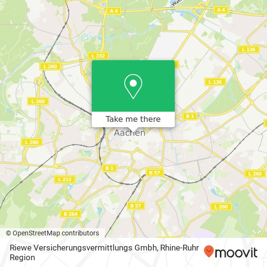 Riewe Versicherungsvermittlungs Gmbh map