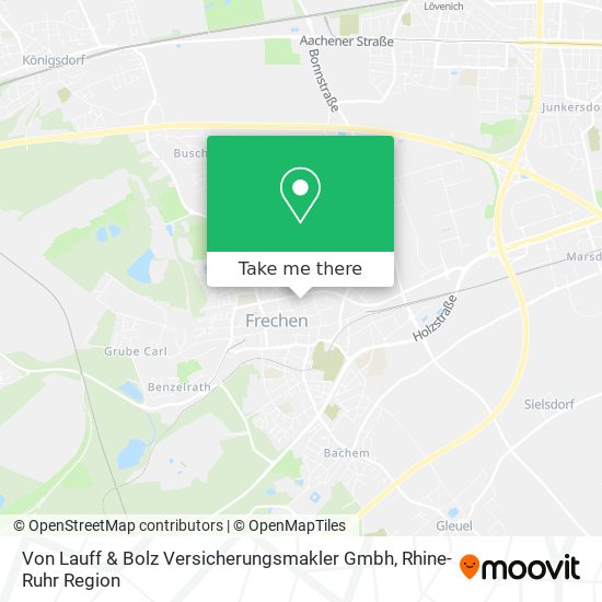 Von Lauff & Bolz Versicherungsmakler Gmbh map