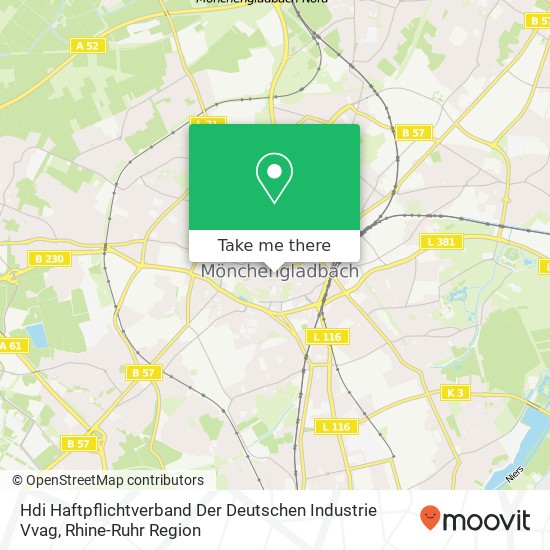 Карта Hdi Haftpflichtverband Der Deutschen Industrie Vvag