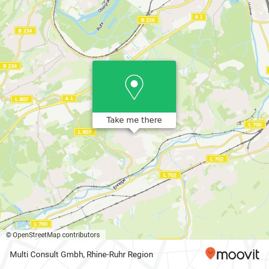 Multi Consult Gmbh map