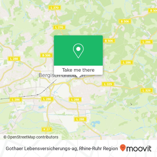 Карта Gothaer Lebensversicherungs-ag