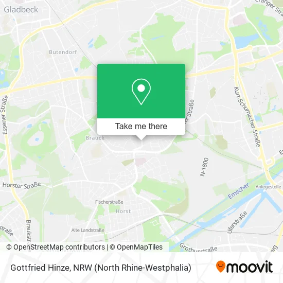 Карта Gottfried Hinze