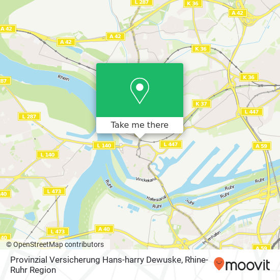 Provinzial Versicherung Hans-harry Dewuske map