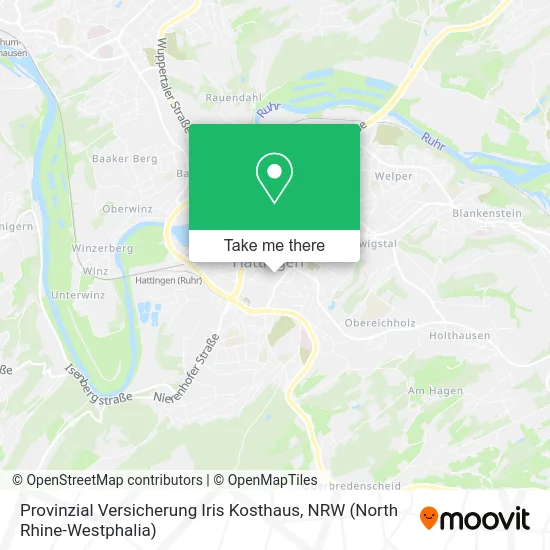 Карта Provinzial Versicherung Iris Kosthaus