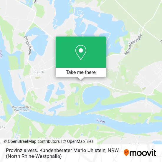 Карта Provinzialvers. Kundenberater Mario Uhlstein