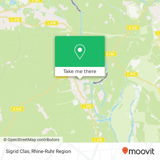 Sigrid Clas map