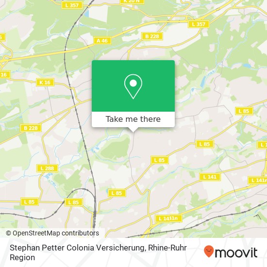 Stephan Petter Colonia Versicherung map