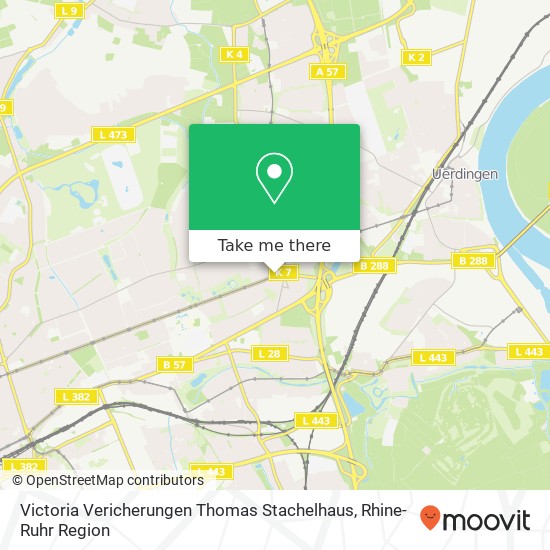 Victoria Vericherungen Thomas Stachelhaus map