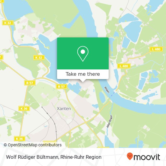 Карта Wolf Rüdiger Bültmann