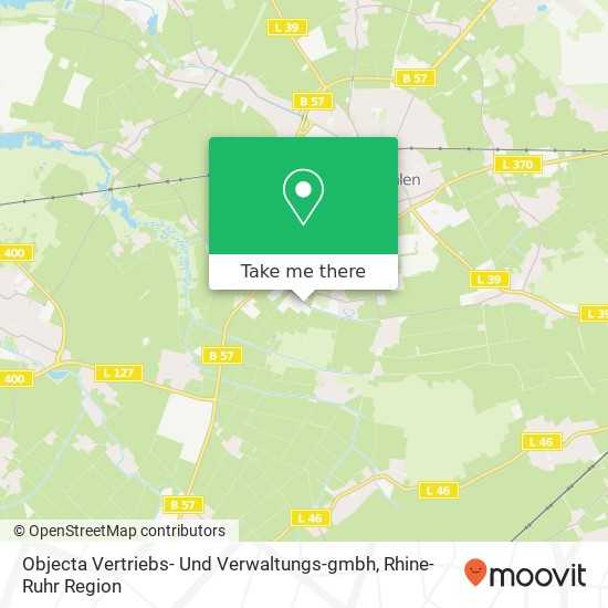 Objecta Vertriebs- Und Verwaltungs-gmbh map