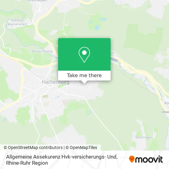 Карта Allgemeine Assekurenz Hvk-versicherungs- Und