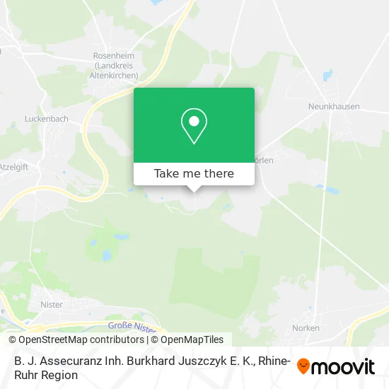 Карта B. J. Assecuranz Inh. Burkhard Juszczyk E. K.