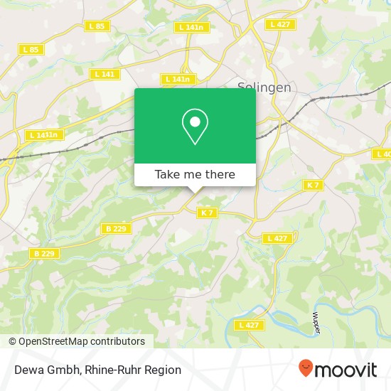 Dewa Gmbh map