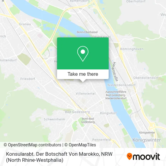 Карта Konsularabt. Der Botschaft Von Marokko