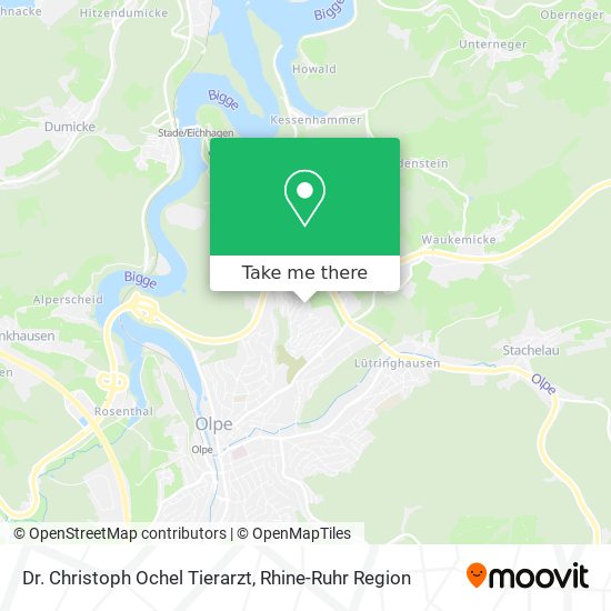 Dr. Christoph Ochel Tierarzt map
