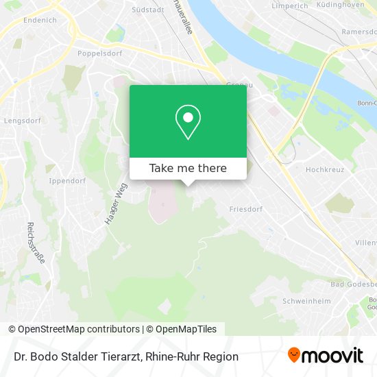 Dr. Bodo Stalder Tierarzt map