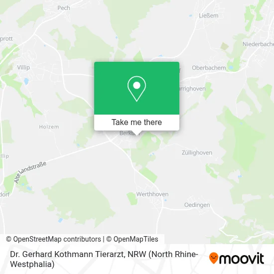 Dr. Gerhard Kothmann Tierarzt map