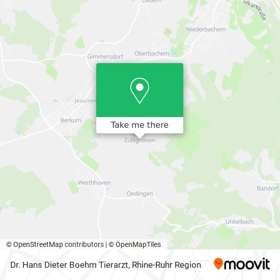 Dr. Hans Dieter Boehm Tierarzt map