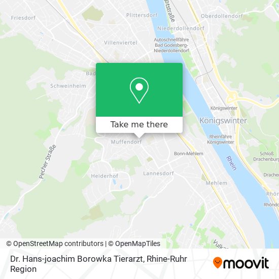 Dr. Hans-joachim Borowka Tierarzt map