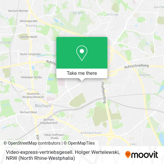 Карта Video-express-vertriebsgesell. Holger Wertelewski