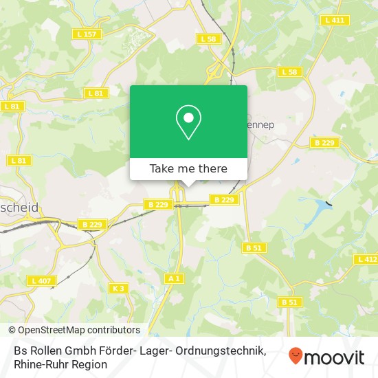 Bs Rollen Gmbh Förder- Lager- Ordnungstechnik map