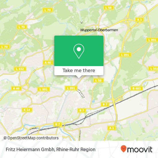 Fritz Heiermann Gmbh map