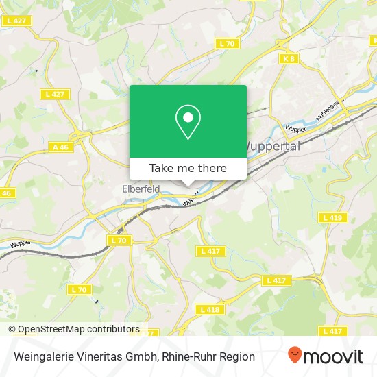Weingalerie Vineritas Gmbh map